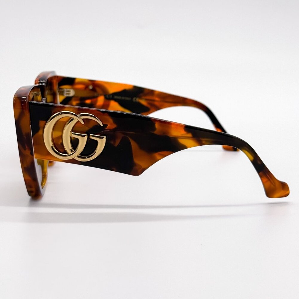 NEW GUCCI GG0956S 007 HAVANA WOMEN SUNGLASSES GUCCI - Picture 7 of 11